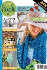 Aan de Haak Nr. 20 - Special technique Fresh summer scarf - 2019 - Dutch