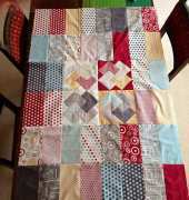top of quilt without borders