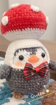 Mushroom Penguin and Carrot Penguin