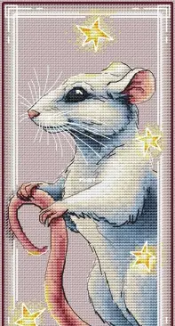 Horoscope Series - White Rat by Saverka - Savera / Victoria Kuznetsova