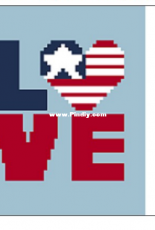Made by LGD Conglomerate - Love USA Throw Blanket