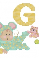 ABC Babies G from Las Labores de Ana Extra Baby 29 PCS