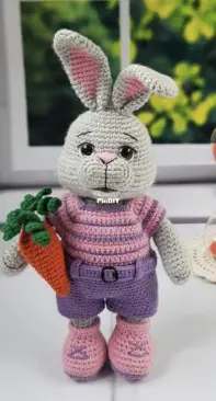 Pinetki Shop - Anastasia Sokolova - Bunny with Carrot