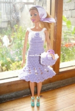 Maguinda Bolsón - Leticia dress and bag set for dolls