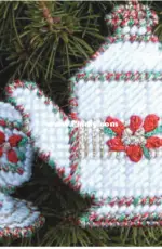 Kreinik - Christmas Tea Ornament Set - Free