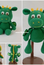 Dinosaur crochet