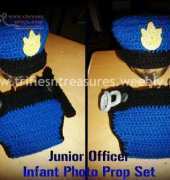 Trifles n Treasures - Tera Kulling - Junior Officer Infant Photo Prop Set