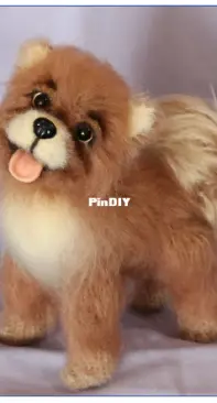 Tatiana Mitrovtsi - Spiz smiling dog - Russian