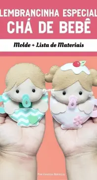 Feltro Feltro Meu - Vanessa Bertollo - Baby Tea - Cha de Bebé - Portuguese - Free