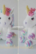 Stitch Witch Creations - Sarah Louise Read - Lavender Unicorn Pattern