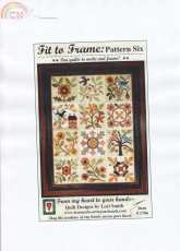 From My Heart to Your Hands - Fit to Frame Pattern Six 1706 Grandmother's Garden by Lori Smith