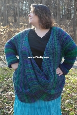 Layer It! Or The Simply Elegant Knit Sweater by Pyropagan Knits-Free
