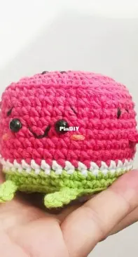 Watermelon cube