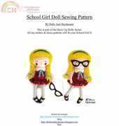 Dolls and Day Dreams-School Girl Doll Sewing Pattern