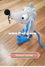 Gumnut Crochet Designs from Aus - Australian Bush Rat - Free