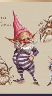 Fun Sheep FS20-079 Gnome Fashion by Anastasia Kravtsova XSD