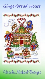 Ursula Michaels Designs - Gingerbread House