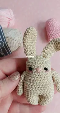 The Copped Crochet Pot - Morgan - Dusty the Bunny - Free
