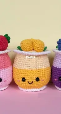 Audrey Lilian Crochet - Audrey Lilian  - Happy Pudding Set - Free