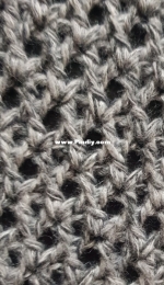 X-shaped pattern