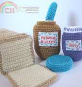 CrochetNPlayDesigns - CraftyAnna - Peanut Butter & Jelly