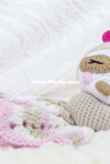 One and Two Company - Carolina Guzman - Stella the Sloth Security Blanklet