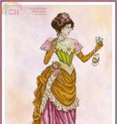 Victorian Lady by Joan Elliott from Cross Stitch Collection 221
