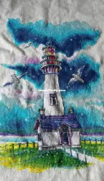 Fairy lighthouse by Maria Brovko
