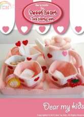 Dear my Kids-How to make The Sweetheart Tea Party Set