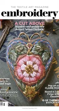 The Textile Art Magazine - Embroidery - November / December - 2022