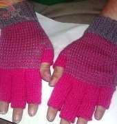 Half fingered gloves 2