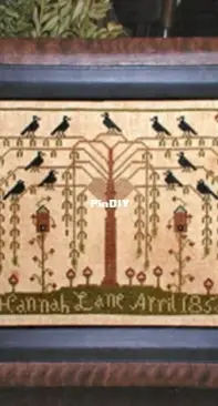 Carriage House Samplings - Willow Tree Sampler PCS + XSD