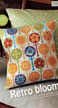Retro Blooms by Rebecca Tuffnell from Cross Stitcher UK 263 XSD
