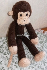 Knitted Monkey