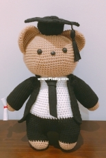 Huggable Graduation bear