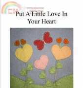 Wee Folk Art-Put a little love in your heart