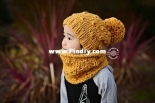 Phanessa Fong - Knotted Slouch Beanie & Cowl