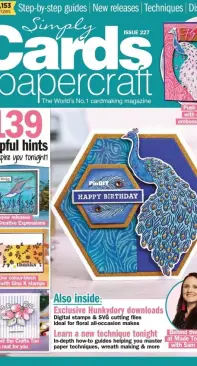 Simply Cards and Papercraft Issue 227 / 2022
