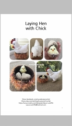 Laura Loves Crochet - Laura Sutcliffe - Laying Hen with Chick
