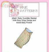 Pixie Patterns Baby Swaddler Blanket