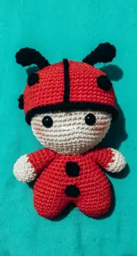 Very cute ladybug doll