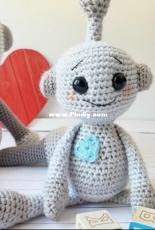 Sweet Oddity Art - Carolyne Brodie - Mini Robot