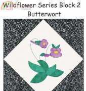 Mary Graham-Wildflower Series Block 2-Butterwort 2006