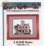 Debbie Patrick Victorian Houses CS-098 - E.B. Hall House