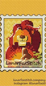 Lunar Fox Stitch - The Lion King