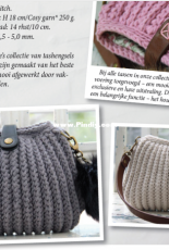 Go Handmade - Rib Stitch Bag - Dutch - Free