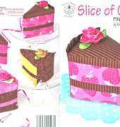 Taylor Made Designs-Slice Of Cake Pincushion