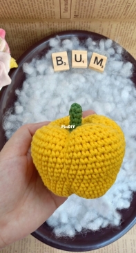 BumHandmade - Yellow Bell pepper
