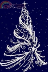 Yiota White Christmas Tree