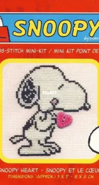 DMC BL307-62 - Snoopy Heart / Snoopy et le Coeur